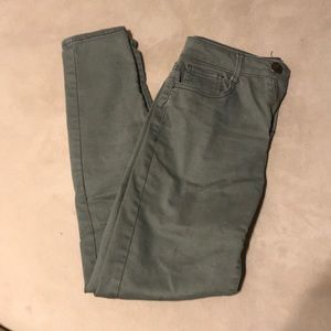 army green jeans